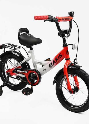 Дитячий велосипед corso maxis mx-73569 з діаметром коліс 14 дюймів