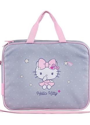 Школьная сумка для девочек hello kitty hk25-589-1 kite с удобными ручками и регулируемым ремнем