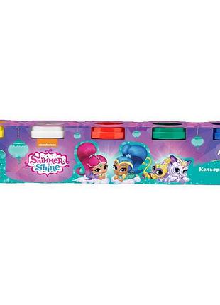 Цветное тесто для лепки shimmer & shine sh19-152 kite с набором из 5 ярких цветов