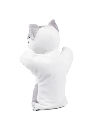 Мягкая игрушка "кот мяу" - варежка для конфет от золушки, 28 см