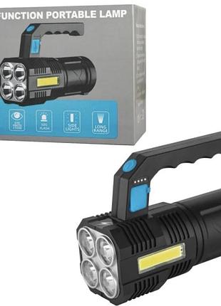 Аккумуляторный фонарь multi function portable lamp sb 8276 — портативный многофункциональный led-фонарь с режимами подсветки