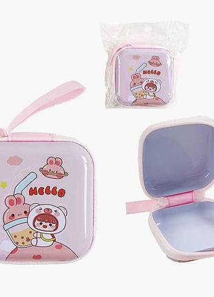 Яркий металлический кошелек для детей c 68225 (500) в миксе дизайнов