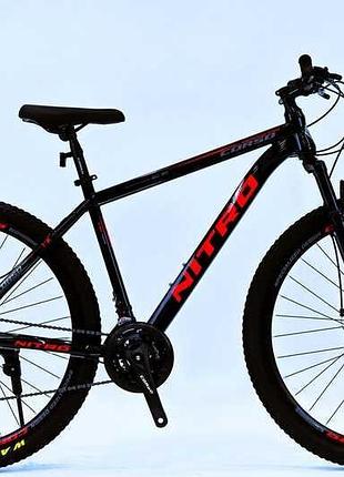 Спортивний велосипед corso nitro 29 дюймів nt-29106 для активного відпочинку