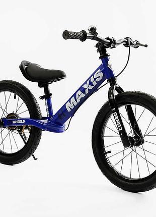 Дитячий велобіг corso maxis mx-27302 з легким алюмінієвим корпусом