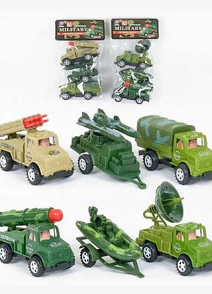 Игровой комплект военной техники 8623, два вида в пакете