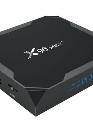Смарт тв-приставка x96 max plus 4/32 на базі s905x3 з android 11