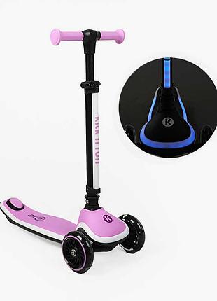 Детский трехколесный самокат kick`n`roll x2p-001 с подсветкой