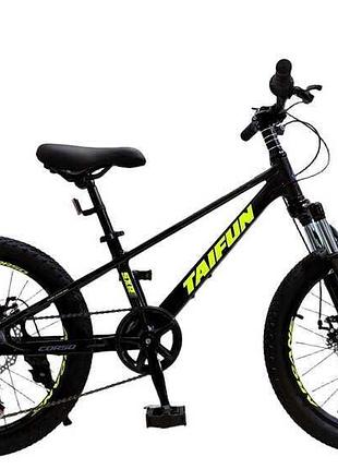 Спортивний дитячий велосипед corso taifun tf-62369 з колесами 20 дюймів