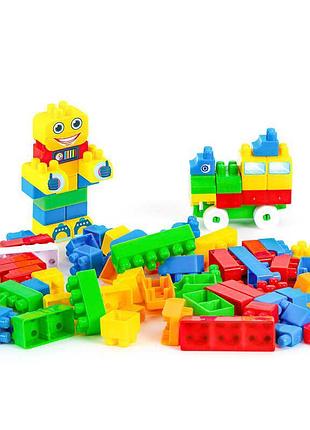 Конструктор "mini blocks №2" (105 деталей) от bamsic – творчество в ваших руках!