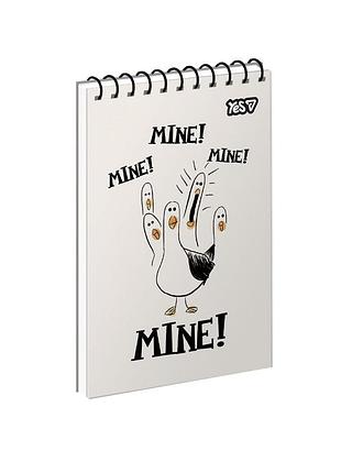 Блокнот на пружине формата а6 с креативной обложкой mine! mine! mine! 152475