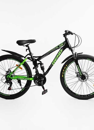 Спортивний велосипед corso 26" дюймів "rend" rd-11320 – ідеальний компаньйон для активного відпочинку