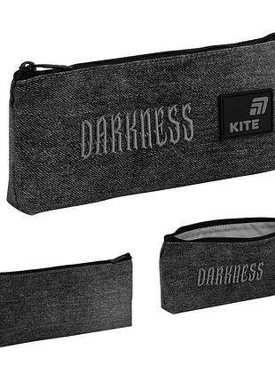 Пенал-гаманець сірого кольору darkness з одним відділенням k26-680-6