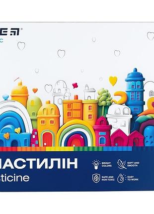 Пластилин classic k-078 kite с 36 яркими цветами, 720 г