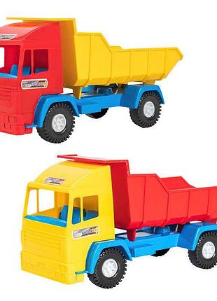 Іграшковий самоскид "mini truck" від tigres - різнобарвний транспорт для малюків