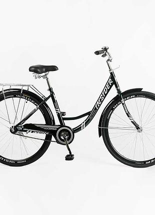 Велосипед міський corso 26" модель insider sd-26108 з комфортною посадкою