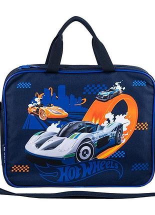Школьная сумка для детей hot wheels hw25-589 kite с ярким дизайном
