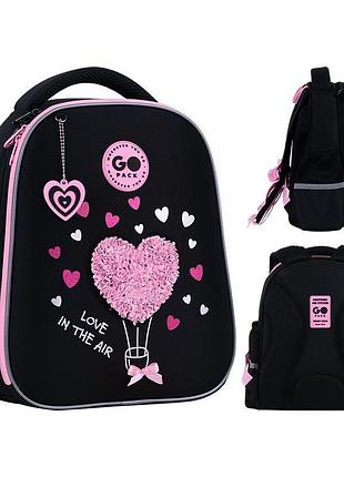 Каркасный детский рюкзак education heart go26-165s-2 объемом 12 литров от go-pack