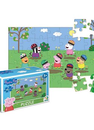 Игровой мини-пазл peppa pig 200336 из 35 ярких элементов dodo