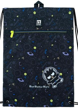 Городской рюкзак-мешок для обуви с карманом bad badtz maru hk24-601m-2 kite