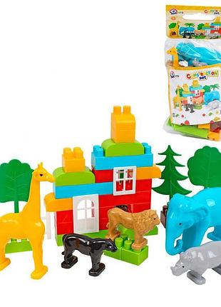 Конструктор "ферма" від technok toys - 40 деталей для маленьких фермерів