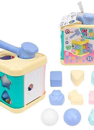 Розвиваючий куб "розумний малюк" 9505 від technok toys у сітці