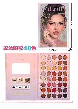 Палетка тіней ig 3077 (144) – яскраві кольори для стильного макіяжу
