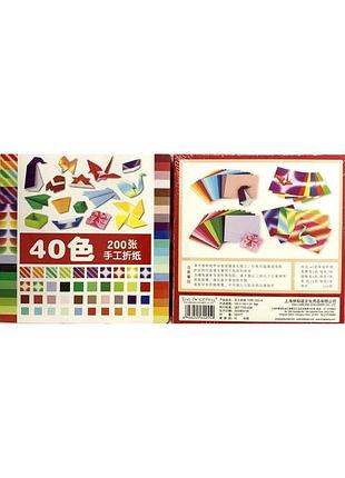 Цветная бумага для оригами 622550-40 eno greeting набор разнообразных оттенков