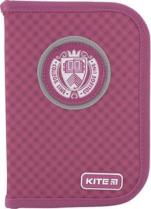 Пенал-книжка з одним відділенням і двома відворотами college line k20-622-3 kite