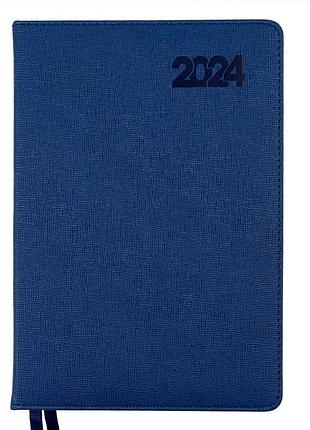 Щоденник блокнот planner 2024 escalada синього кольору 252440 leo