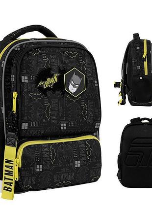 Детский рюкзак kids dc черного цвета с уникальным дизайном dc25-559xs kite