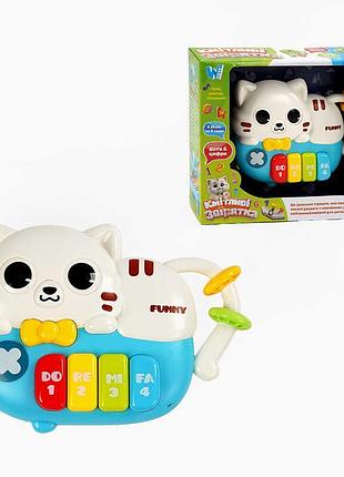 Музичне піаніно "wtoys" 63805 - веселий світ звуків та казок для малюків