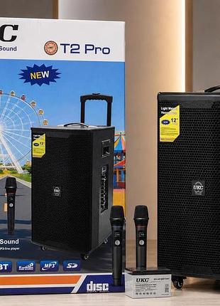 Портативная акустическая система t2 10525 с беспроводным подключением bluetooth, портативная колонка для подключения устройств