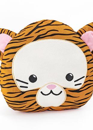 Мягкая игрушка kidsqo подушка тигрёнок реня 26 см