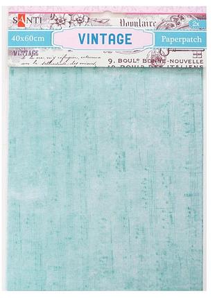 Бумага для декупажа vintage 40x60 см 952479 santi с винтажным дизайном