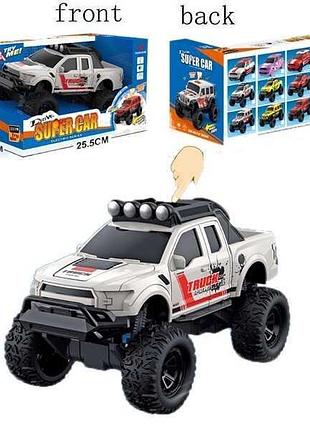 Игрушечный джип e 25-5 (60) с подсветкой, звуками и мелодиями на батарейках