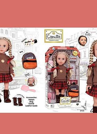 Кукла camilla a 931 f с аксессуарами и прошитыми волосами, высотой 45 см