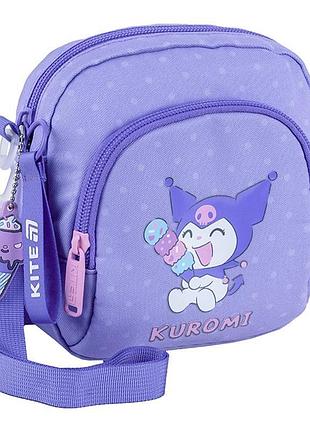 Детский стильный рюкзак kuromi hk25-2620-2 kite для маленьких модниц