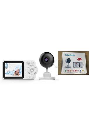 Радіоняня c 77550 з hd-камерою, кольоровим дисплеєм 2.8 дюйма та нічним баченням