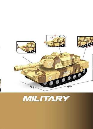 Игрушечный танк wy 1153 b с музыкальными и световыми эффектами
