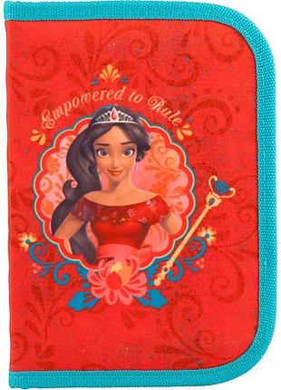 Пенал-книжка с одним отделением и двумя клапанами elena of avalor el18-622 kite
