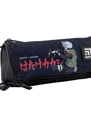 Пенал-тубус з трьома відділеннями naruto nr23-692 від kite для шкільного приладдя