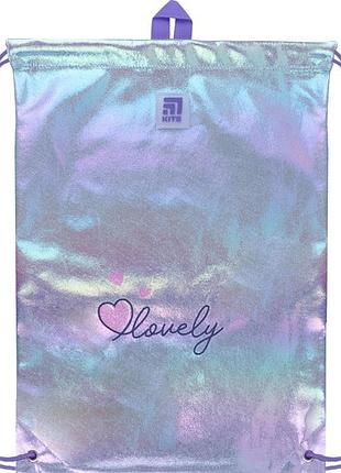 Світлова сумка для зберігання взуття lovely k22-600m-7 kite з блискучою поверхнею