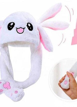 Яскрава шапка з рухомими вушками kigurumi «пікачу»