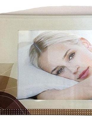Скляна фоторамка формату 10x15 см tz-8683 tukzar з декоративними елементами