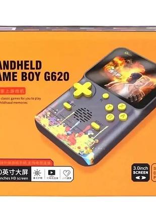 Портативна ігрова консоль handheld game boy g620/8915 з великим дисплеєм для ретро-ігор