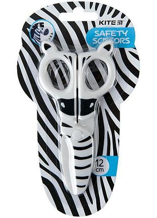 Детские безопасные ножницы zebra 12 см k22-008-02