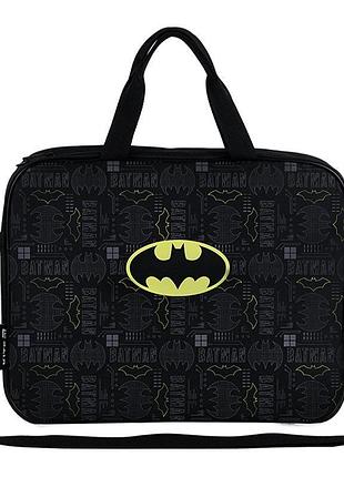 Стильна шкільна сумка dc batman dc25-589 kite для навчання та прогулянок