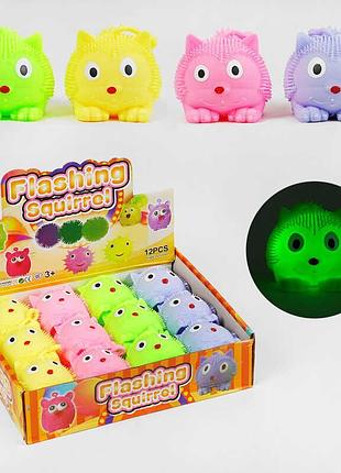 Антистрессовая игрушка "котик" с подсветкой