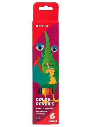 Кольорові олівці для малювання jolliers k19-050-5 kite
