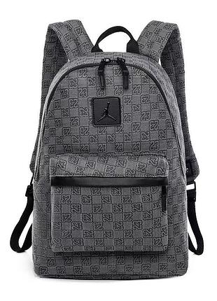Jordan monogram рюкзак джордан nike темний сірий